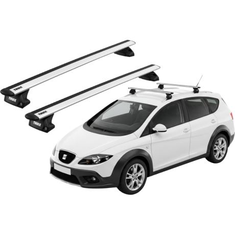 Barras THULE EVO WingBar para autos SEAT Altea Freetrack 2007 a 2015