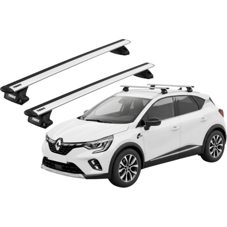 Barras THULE EVO WingBar para autos RENAULT Captur desde 2016 - 2021
