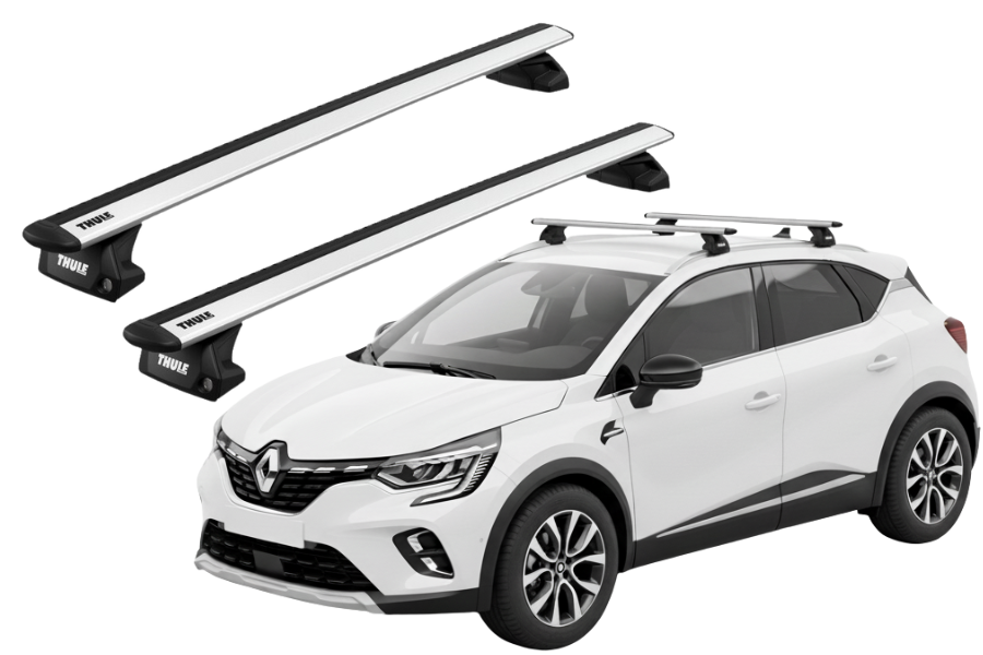 Barras THULE EVO WingBar para autos RENAULT Captur desde 2016 - 2021