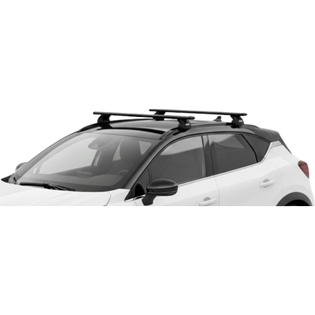 Barras THULE EVO WingBar para autos RENAULT Captur desde 2016 - 2021 negro
