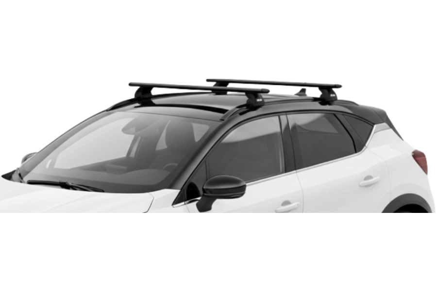 Barras THULE EVO WingBar para autos RENAULT Captur desde 2016 - 2021 negro