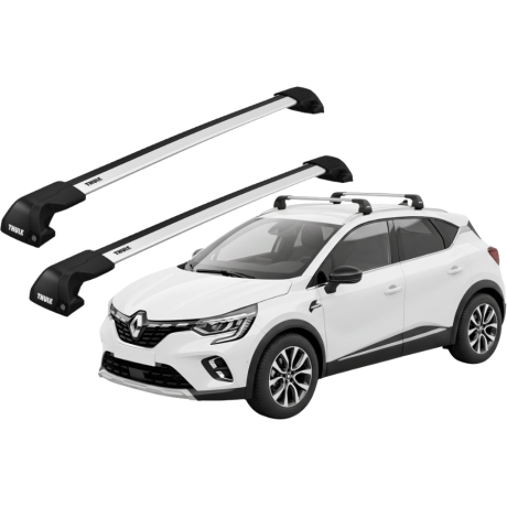 Barras THULE EDGE Flush para autos RENAULT Captur desde 2016 - 2021