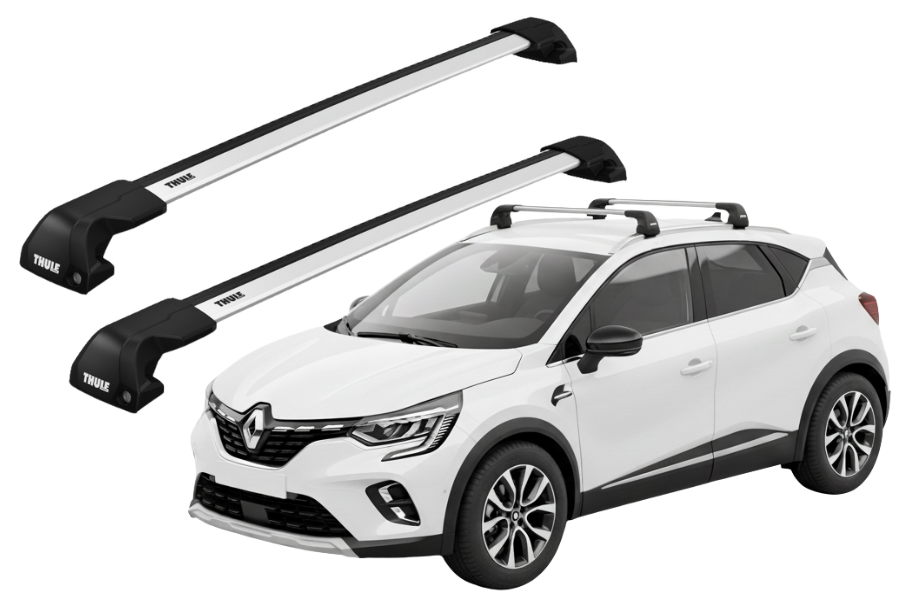 Barras THULE EDGE Flush para autos RENAULT Captur desde 2016 - 2021