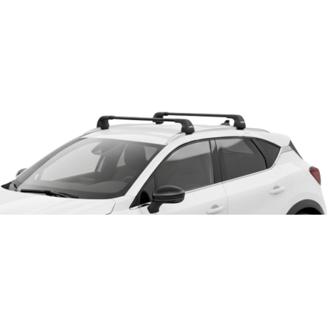 Barras THULE EDGE Flush para autos RENAULT Captur desde 2016 - 2021 negro