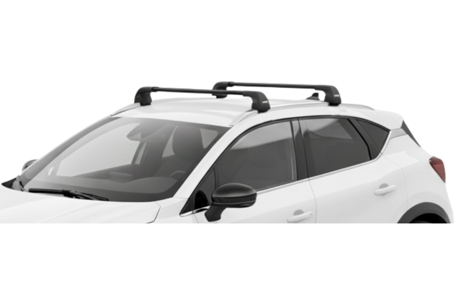 Barras THULE EDGE Flush para autos RENAULT Captur desde 2016 - 2021 negro