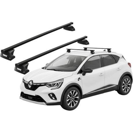 Barras THULE EVO SquareBar para autos RENAULT Captur desde 2016 - 2021