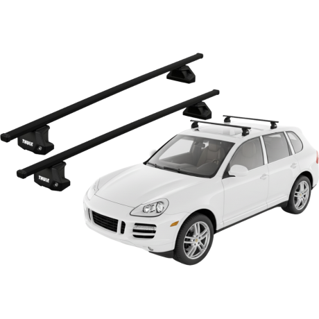 Barras Thule PORSCHE Cayenne 02-09 PF / SquareBar EVO