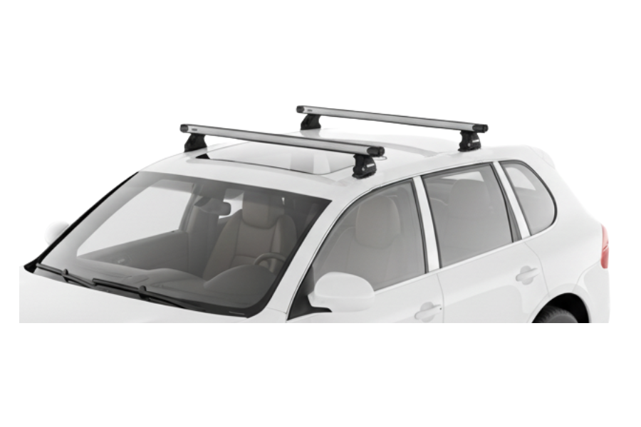 Barras Thule PORSCHE Cayenne 02-09 TP / SlideBar EVO