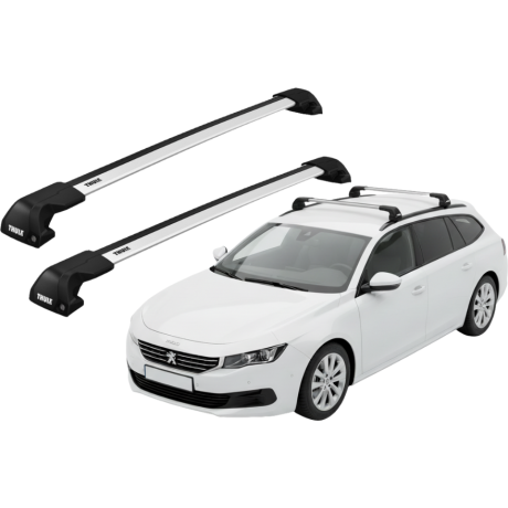Barras THULE EDGE Flush para autos PEUGEOT 508 SW 2011 a 2018