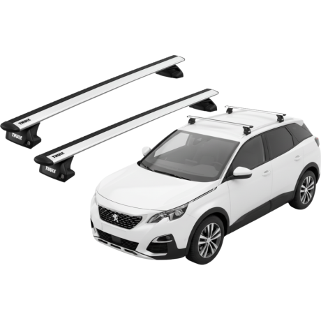 Barras THULE EVO WingBar para autos PEUGEOT 3008 desde 2017