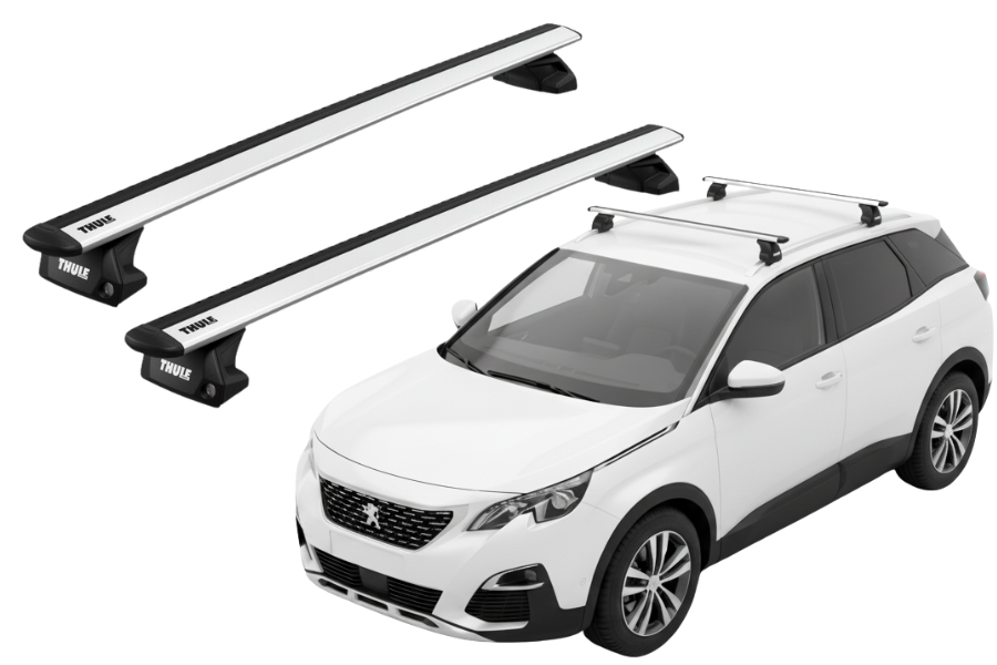 Barras THULE EVO WingBar para autos PEUGEOT 3008 desde 2017