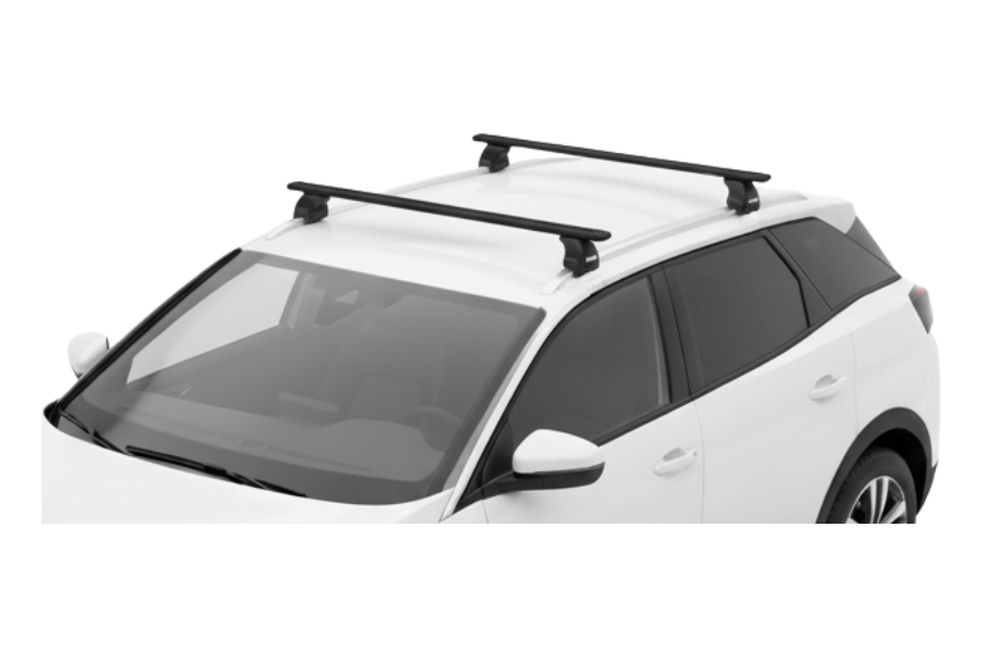 Barras THULE EVO WingBar para autos PEUGEOT 3008 desde 2017 . 2023 negro