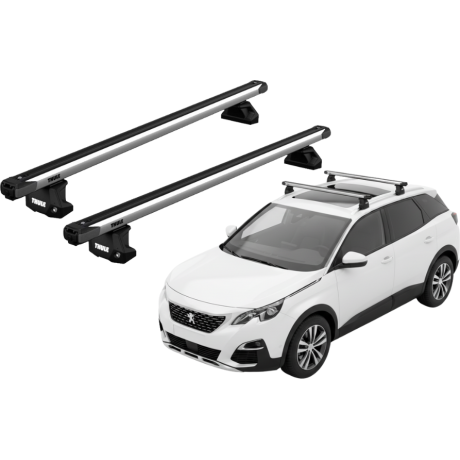 Barras Thule PEUGEOT 3008 17-23 RA / SlideBar EVO