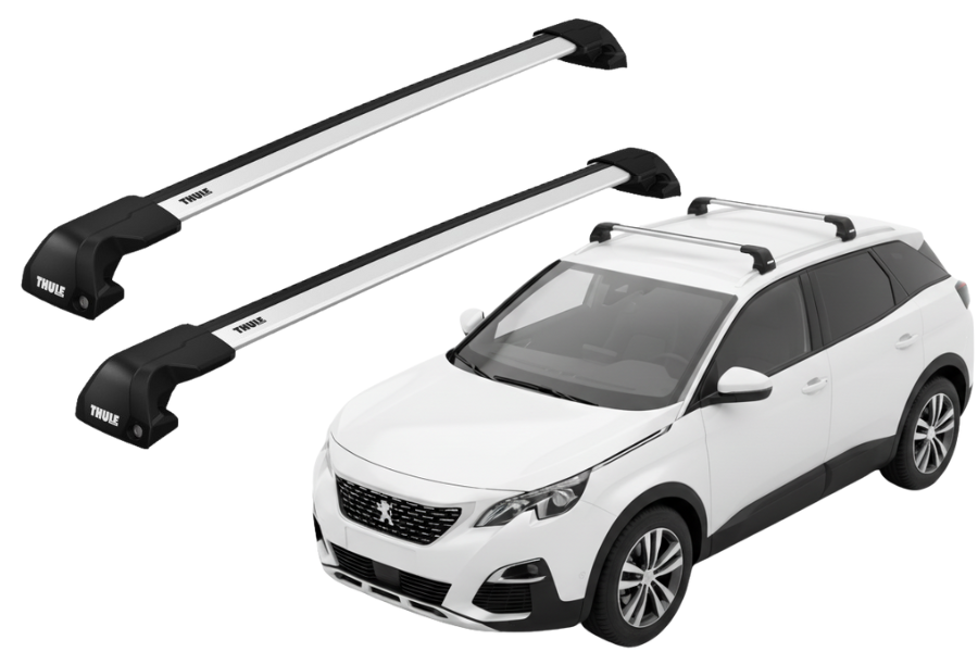 Barras THULE EDGE Flush para autos PEUGEOT 3008 desde 2017 - 2023