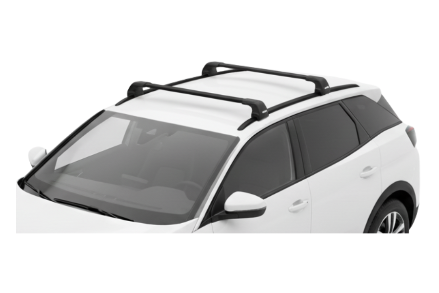 Barras THULE EDGE Flush para autos PEUGEOT 3008 desde 2017 - 2023 negro