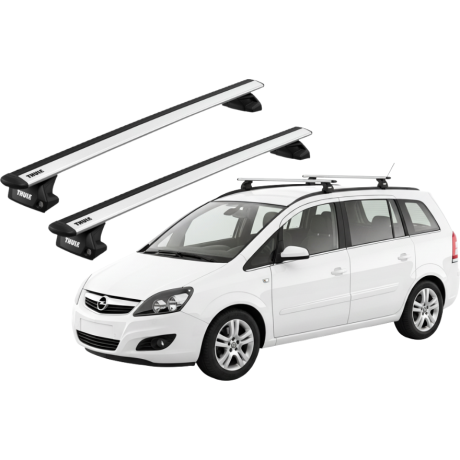 Barras THULE EVO WingBar para autos OPEL Zafira Family 2011 a 2014
