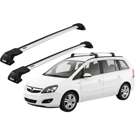 Barras THULE EDGE Flush para autos OPEL Zafira Family 2011 a 2014