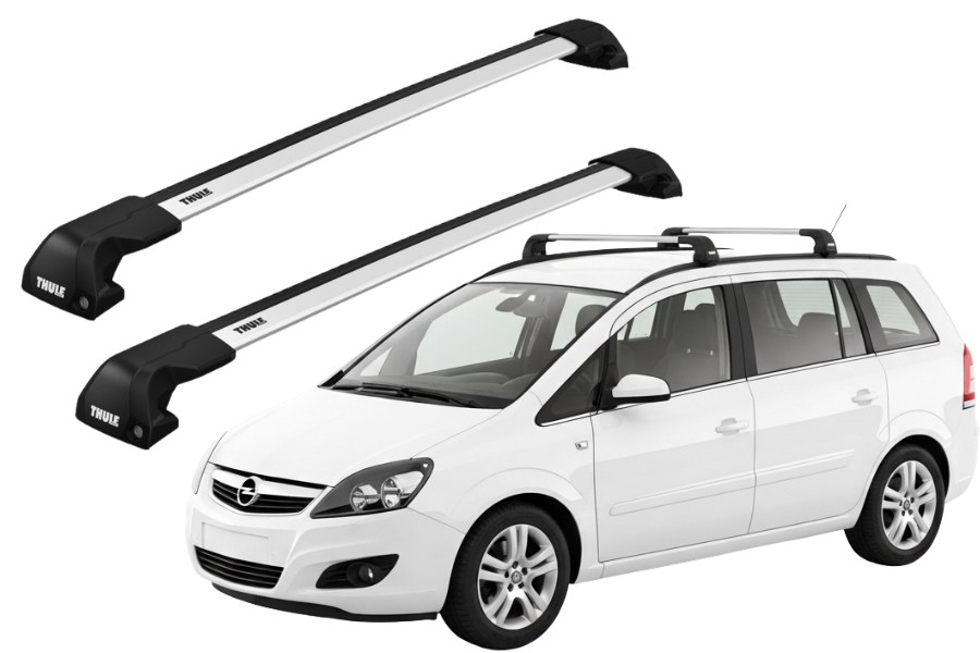 Barras THULE EDGE Flush para autos OPEL Zafira Family 2011 a 2014