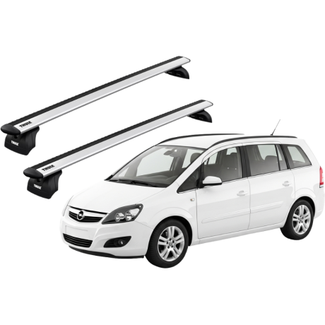 Barras THULE WingBar para autos OPEL Zafira Family 2011 a 2014