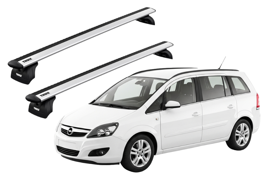 Barras THULE WingBar para autos OPEL Zafira Family 2011 a 2014