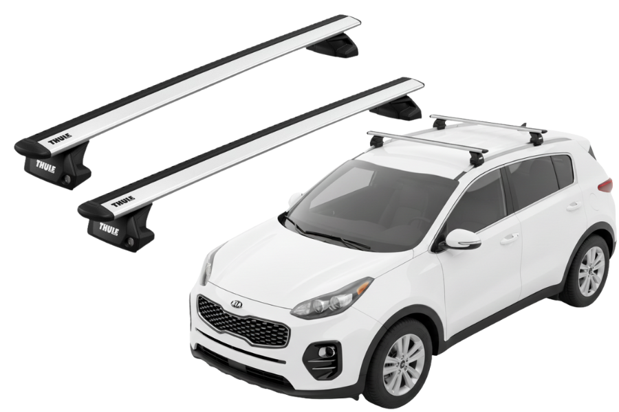 Barras THULE EVO WingBar para autos KIA Sportage 2016 a 2022