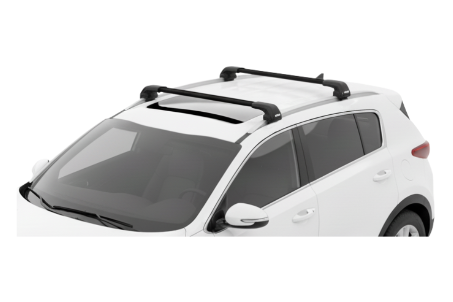 Barras THULE EDGE Flush para autos KIA Sportage 2016 a 2022 negro