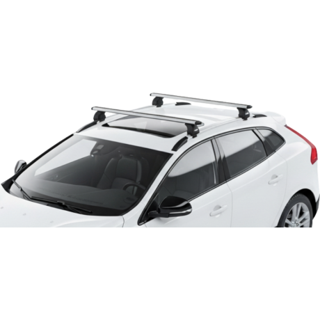 Barras THULE EVO WingBar para autos VOLVO V40 Cross Country 2013 a 2019