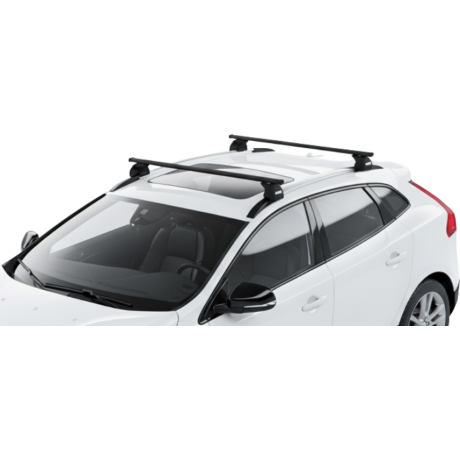 Barras THULE EVO SquareBar para autos VOLVO V40 Cross Country 2013 a 2019