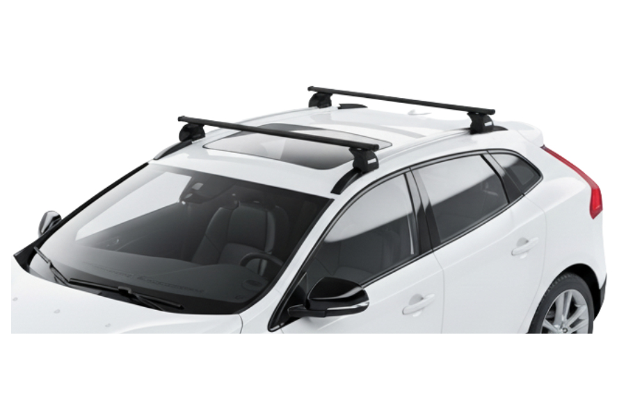 Barras THULE EVO SquareBar para autos VOLVO V40 Cross Country 2013 a 2019