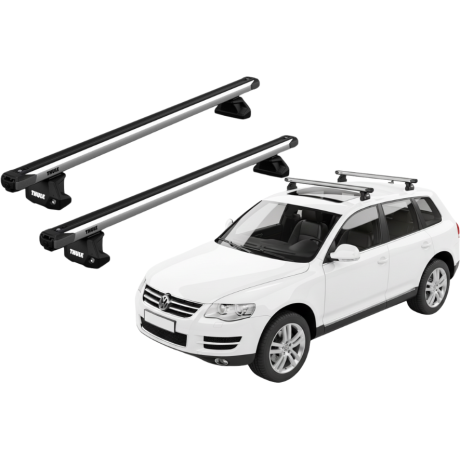 Barras Thule VOLKSWAGEN Touareg 02-09 TP / SlideBar EVO