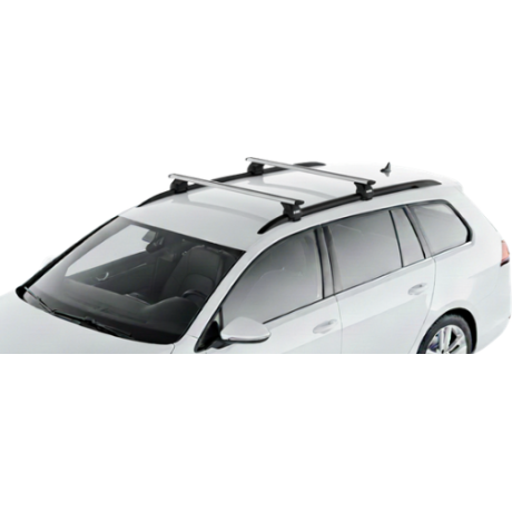 Barras THULE EVO WingBar para autos VOLKSWAGEN Golf Variant/SportCombi VII 2013 a 2020