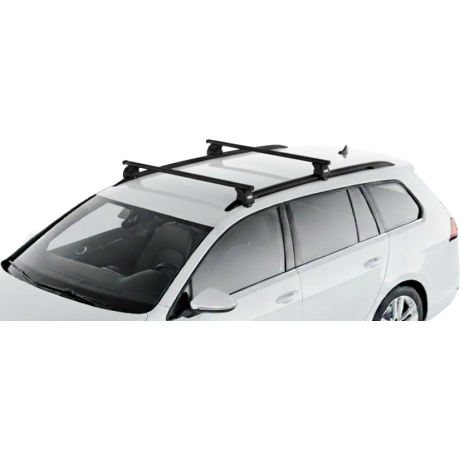 Barras THULE EVO SquareBar para autos VOLKSWAGEN Golf Variant/SportCombi VII 2013 a 2020