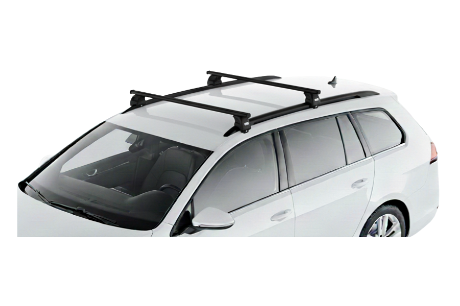 Barras THULE EVO SquareBar para autos VOLKSWAGEN Golf Variant/SportCombi VII 2013 a 2020