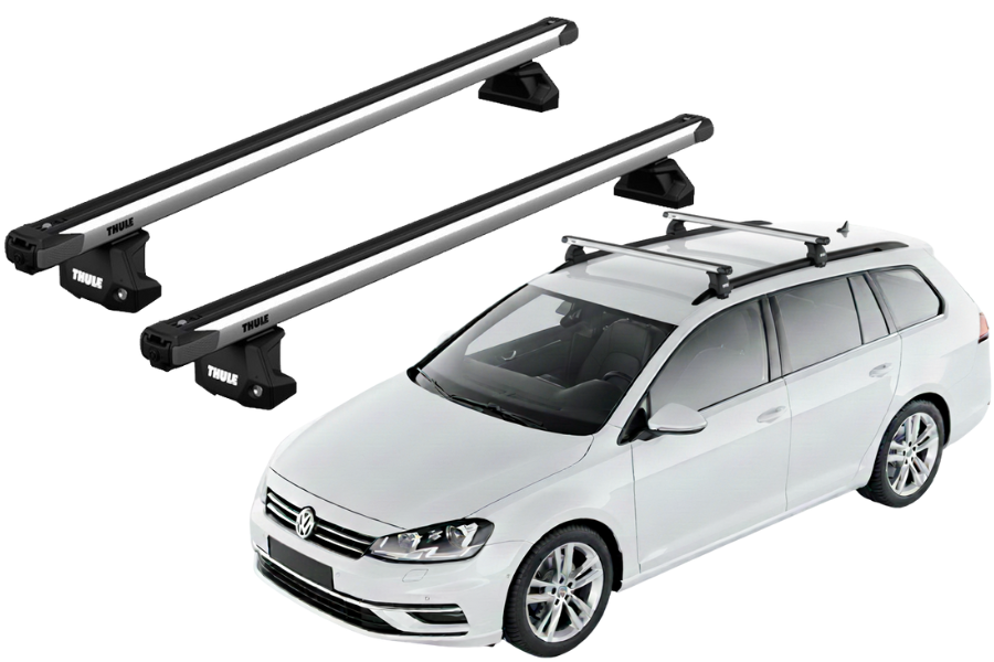 Barras Thule VOLKSWAGEN Golf Variant 13-20 RA / SlideBar EVO