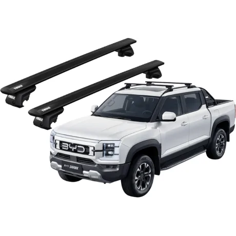 Barras THULE EVO WingBar para HYUNDAI SANTA FE desde 2024 negro