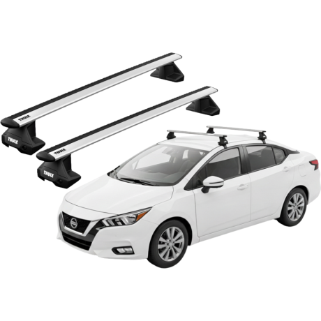 Barras THULE EVO WingBar para autos NISSAN VERSA desde 2021 -