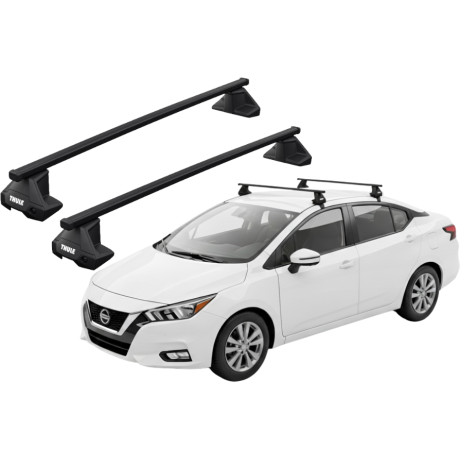 Barras THULE EVO SquareBar para autos NISSAN VERSA desde 2021 -