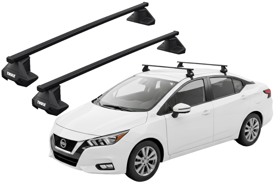Barras THULE EVO SquareBar para autos NISSAN VERSA desde 2021 -