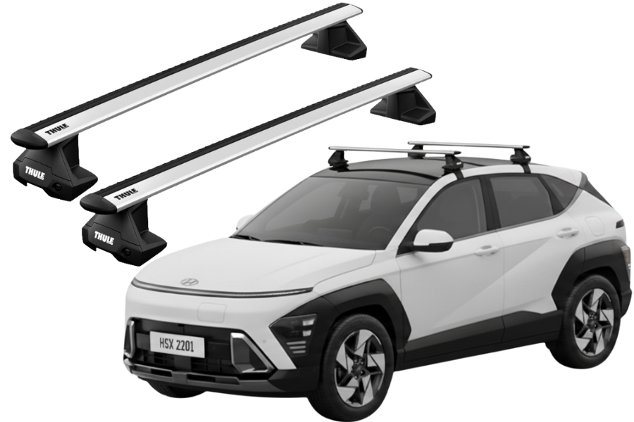 Barras THULE EVO WingBar para autos HYUNDAI KONA desde 2023