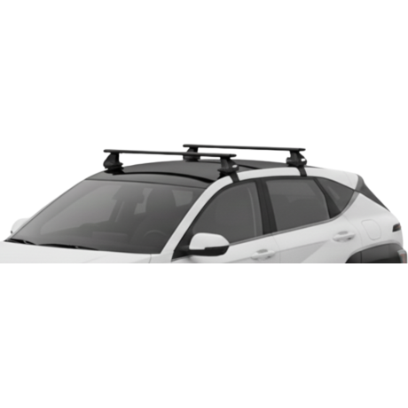 Barras THULE EVO WingBar para autos HYUNDAI KONA desde 2023 negro