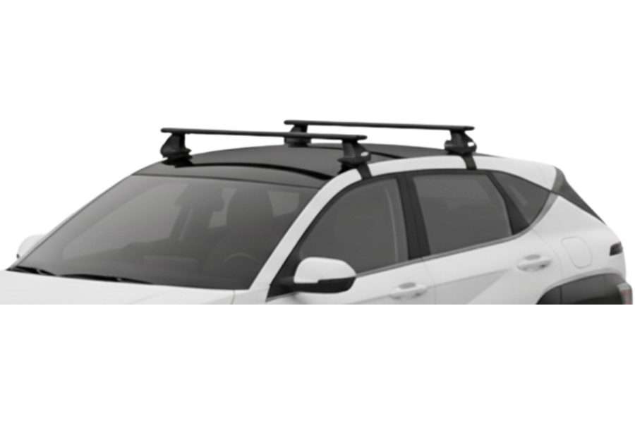 Barras THULE EVO WingBar para autos HYUNDAI KONA desde 2023 negro
