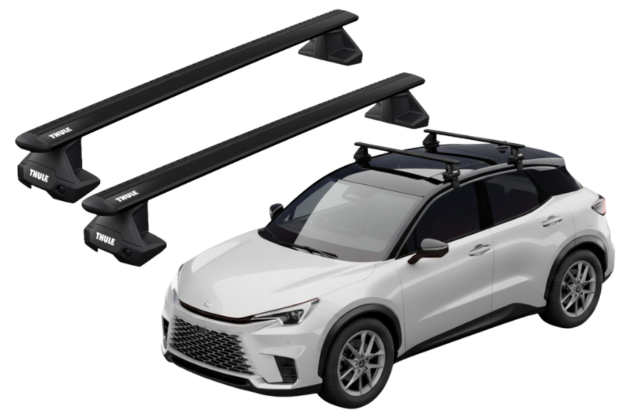 Barras THULE EVO WingBar para autos LEXUS LBX Series desde 2024 negro