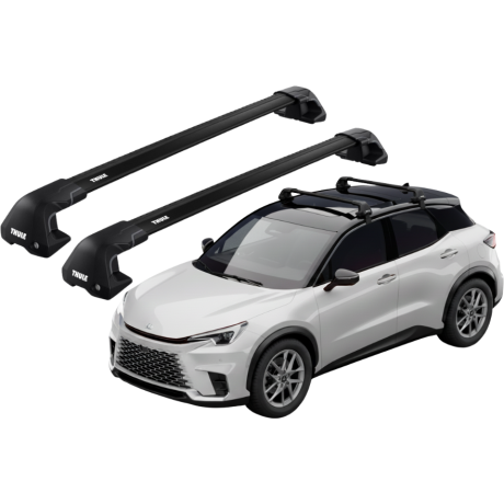 Barras THULE EDGE Flush para autos LEXUS LBX Series desde 2024 negro
