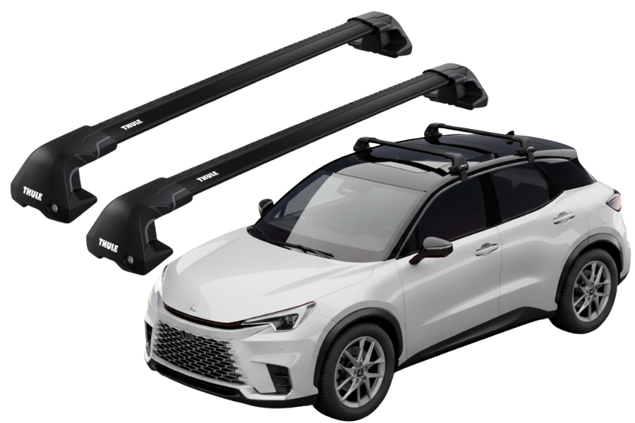 Barras THULE EDGE Flush para autos LEXUS LBX Series desde 2024 negro