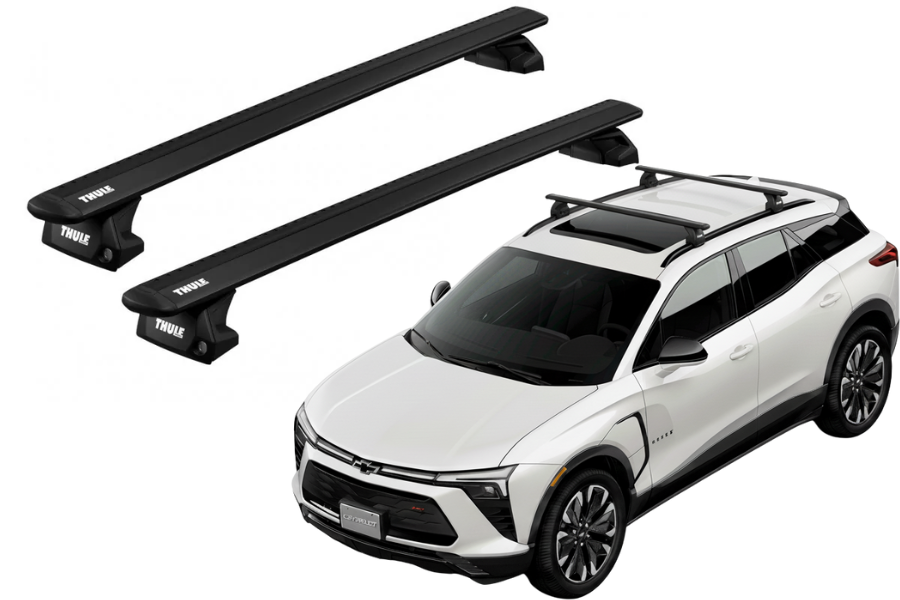 Barras THULE EVO WingBar para autos CHEVROLET Blazer EV desde 2024 - negro