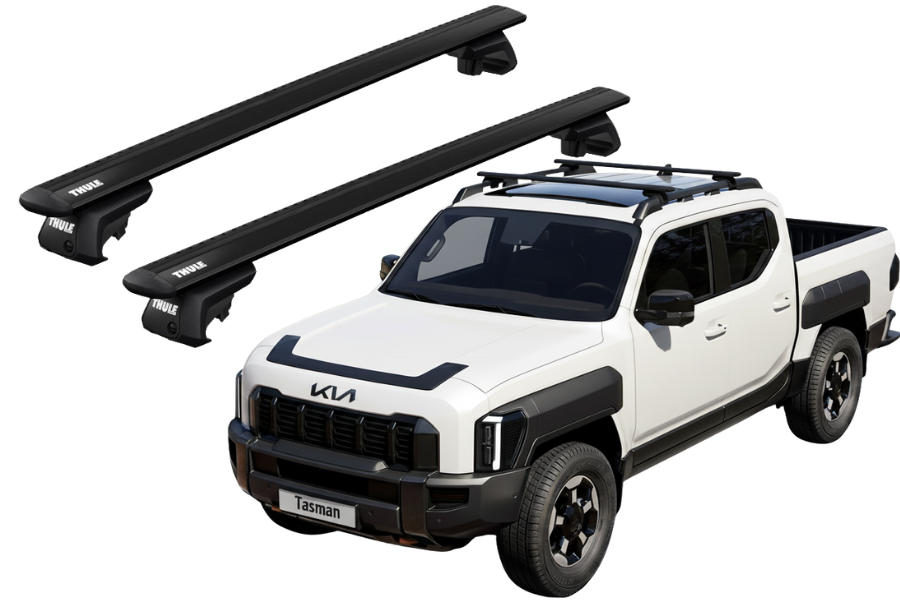 Barras THULE EVO WingBar para autos KIA Tasman desde 2025 negro