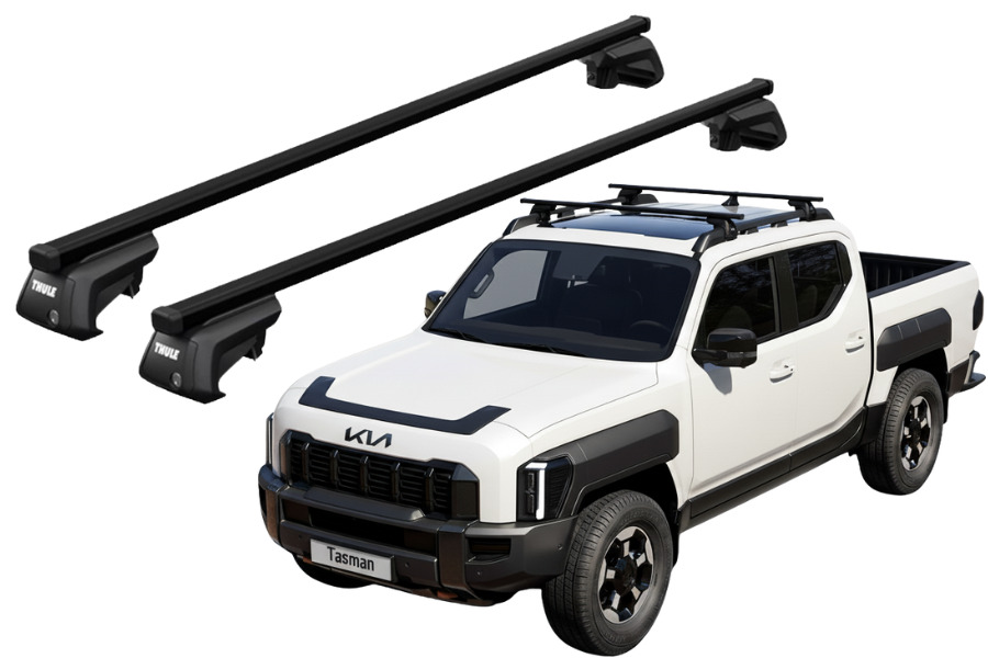 Barras THULE EVO SquareBar para autos KIA Tasman desde 2025