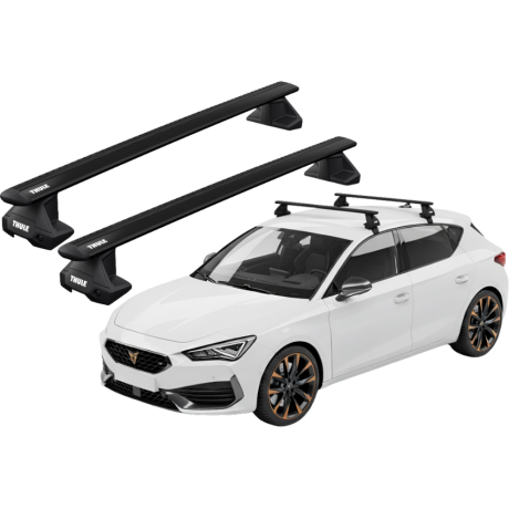 Barras THULE EVO WingBar para autos CUPRA León desde 2020 - 2024 negro