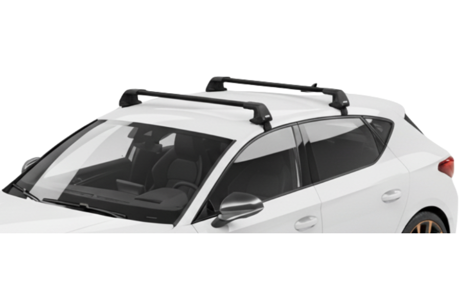 Barras THULE EDGE Flush para autos CUPRA León desde 2020 - 2024 negro