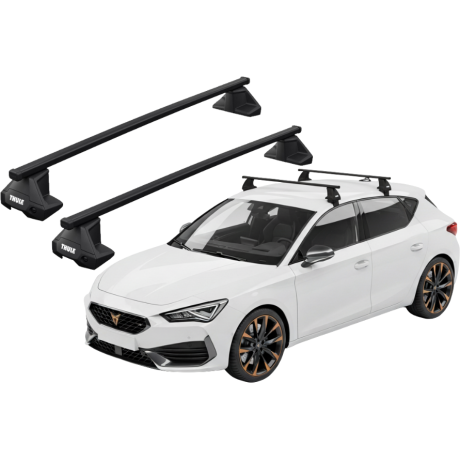 Barras THULE EVO SquareBar para autos CUPRA León desde 2020 - 2024
